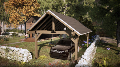 Gazebo Plan, Pavilion Plan, 12x16, Gable Roof, Wooden Carport DIY Blueprints with Material List and Cut List, village pavilion, garden pavilion, backyard pavilion,backyard gazebo plan, picnic gazebo plan, blueprint gazebo plan, blueprint pavilion