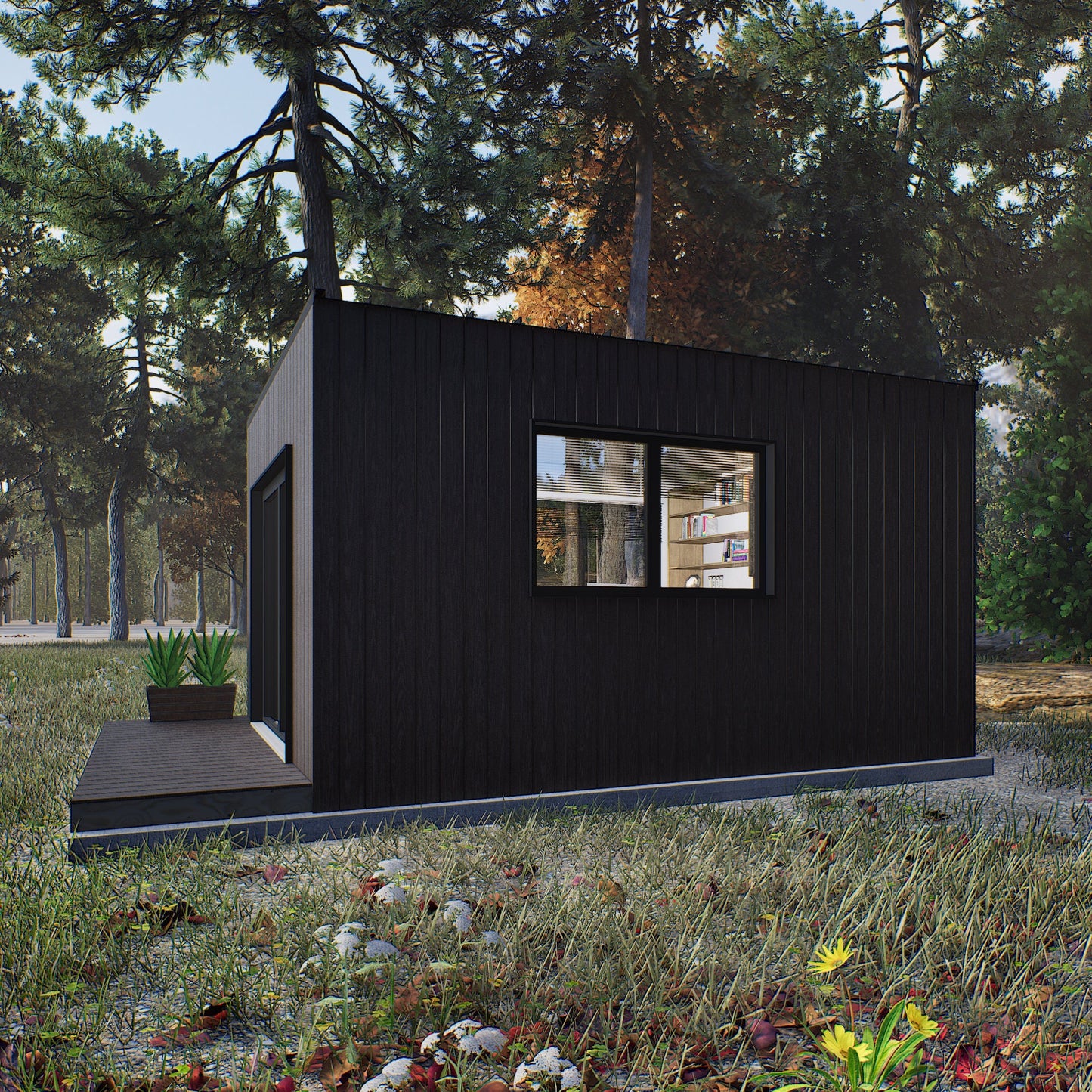 Tiny House Office Plan, 12x16 Office, Small Office Plans, Garden Study Room Plan, Backyard Office Plan, Modern Garden Room Plan, easy to build tiny office plan, Child Play house, garden play house plans, small shed plan, Office blueprint plan