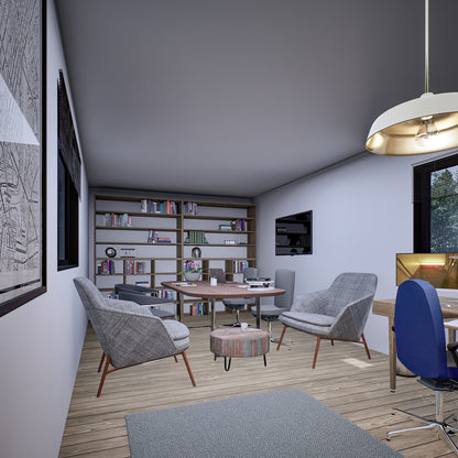 Tiny House Plan, 12x24 Small Office Plan, Tiny Office Plans, Modern Garden Room, Modular Office DIY Blueprints with  & Material List, Vacation Tiny House Plan, Tiny Holiday House, Small Holiday House  Plan, Cabin Plans, Child Play House Plan