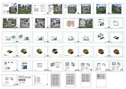 Tiny House Office Plan, 12x12 Office, Small Office Plans, Garden Study Room Plan, Backyard Office Plan, Modern Garden Room Plan, easy to build tiny office plan, Child Play house, garden play house plans, small shed plan, Office step by step plan