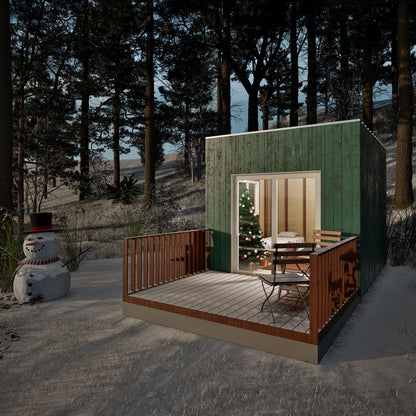 Modular Tiny House Plan, Cube Cabin Plans, Changeable & Expandable Tiny House Plan, Easy to Build House, single Storey House Plan, Vacation TinyHouse, Vacation Cabin Plans, Modular Cabin, Custom Cabin, Customizable Tiny House, Customizable Cabin