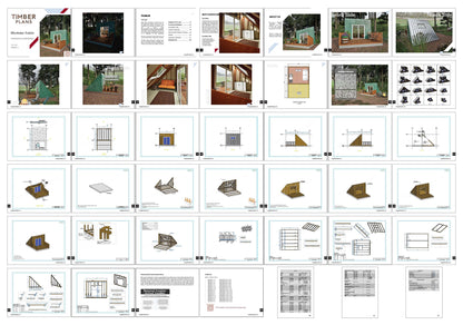 Modular Tiny House Plan, Cube Cabin Plans, Changeable & Expandable Tiny House Plan, Easy to Build House, single Storey House Plan, Vacation TinyHouse, Vacation Cabin Plans, Modular Cabin, Custom Cabin, Customizable Tiny House, Customizable Cabin