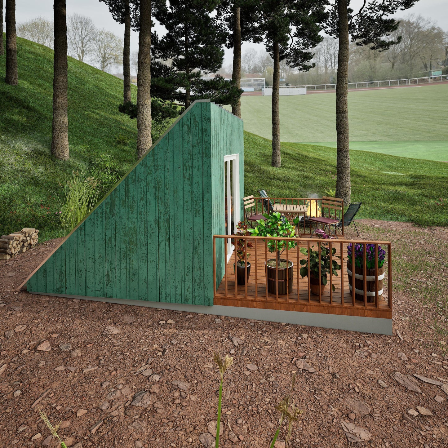 Modular Tiny House Plan, Cube Cabin Plans, Changeable & Expandable Tiny House Plan, Easy to Build House, single Storey House Plan, Vacation TinyHouse, Vacation Cabin Plans, Modular Cabin, Custom Cabin, Customizable Tiny House, Customizable Cabin