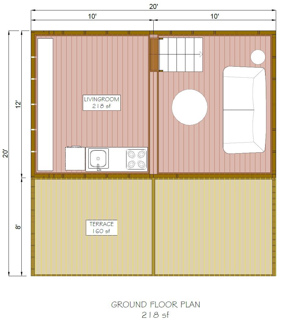 Modular Tiny House Plan, Cube Cabin Plans, Changeable & Expandable Tiny House Plan, Easy to Build House Plans, Two Storey House Plan, Vacation TinyHouse, Vacation Cabin Plans, Modular Cabin, Custom Cabin, Customizable Tiny House, Customizable Cabin