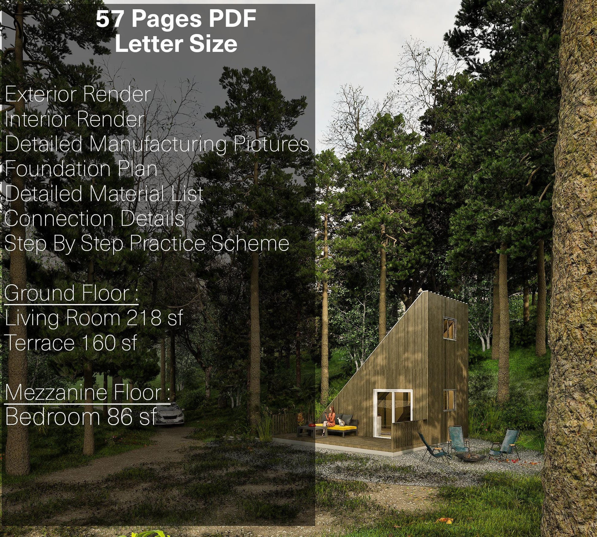 Modular Tiny House Plan, Cube Cabin Plans, Changeable & Expandable Tiny House Plan, Easy to Build House Plans, Two Storey House Plan, Vacation TinyHouse, Vacation Cabin Plans, Modular Cabin, Custom Cabin, Customizable Tiny House, Customizable Cabin