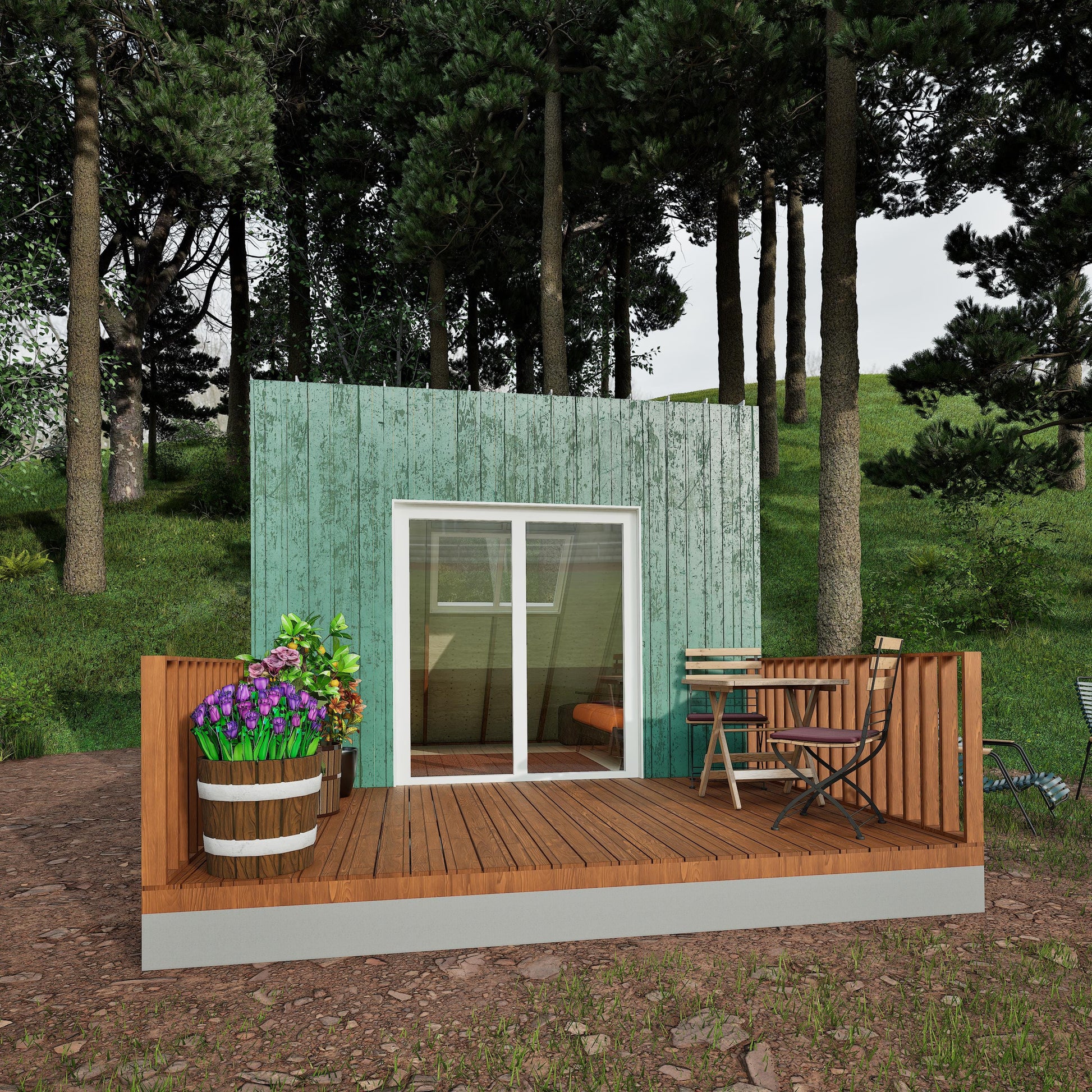 Modular Tiny House Plan, Cube Cabin Plans, Changeable & Expandable Tiny House Plan, Easy to Build House, single Storey House Plan, Vacation TinyHouse, Vacation Cabin Plans, Modular Cabin, Custom Cabin, Customizable Tiny House, Customizable Cabin