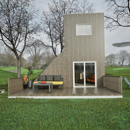 Modular Tiny House Plan, Cube Cabin Plans, Changeable & Expandable Tiny House Plan, Easy to Build House Plans, Two Storey House Plan, Vacation TinyHouse, Vacation Cabin Plans, Modular Cabin, Custom Cabin, Customizable Tiny House, Customizable Cabin