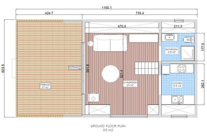 A Frame Tiny House Plan, Modern A-Frame House Plan, A-Frame Cabin Plan, Easy to build, DIY Blueprints, Mezzanine Floor