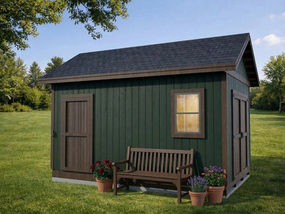 10x16 Garden Shed Plan