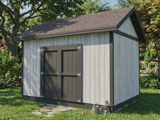 Garden Shed Plans | 10x14 Garden Storage Building