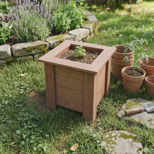 Cedar Planter Box Plans Any Size | DIY Raised Planter Generator | Custom Cut List & Shopping List