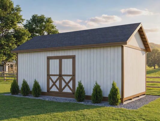 12x24 Large Storage Shed Plans