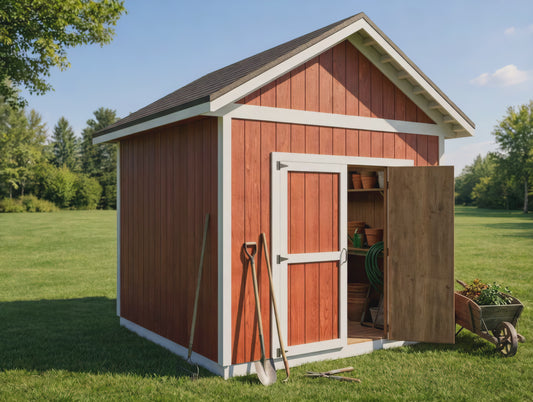 10x10 Garden Shed Plan