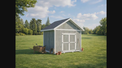 12x8 Garden Shed Plan