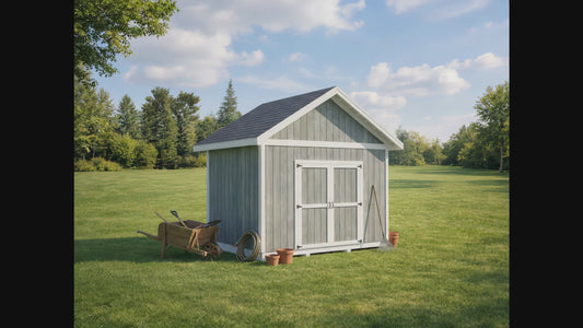 12x8 Garden Shed Plan