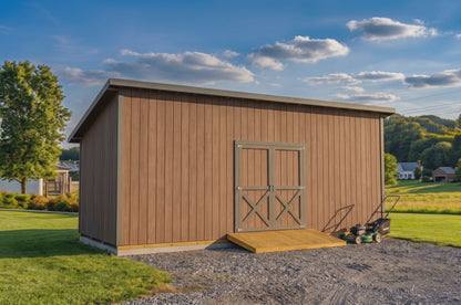 10x24 Lean-To Shed Plans | DIY Backyard Storage Building