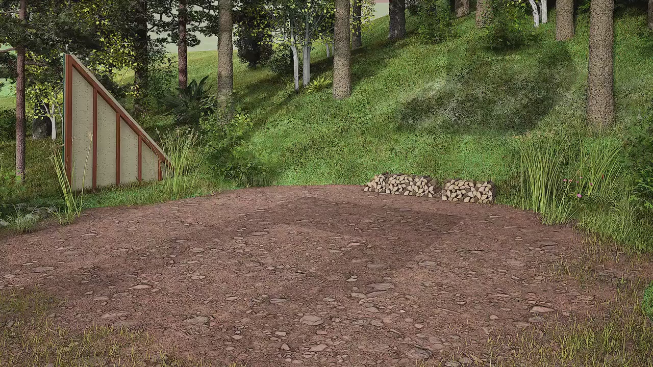 Easy To Build A Frame Cabin Plan, Very Small A Frame House, Changeable & Expandable, DIY Blueprints,  Guest House, Customizable Cabin Plans