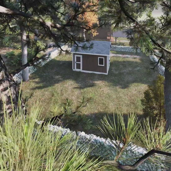 12x16 Shed Plan, Garden Shed Plans, Barn Plans, Cabin Plans, Office Shed Plans, Backyard Shed Plan, Shed Build Blueprint, Woodshed Plans