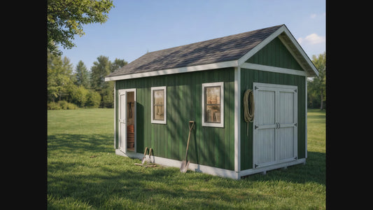 10x20 Garden Shed Plan