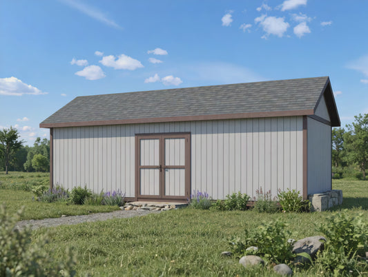 12x30 Garden Shed Plans | DIY Storage Shed