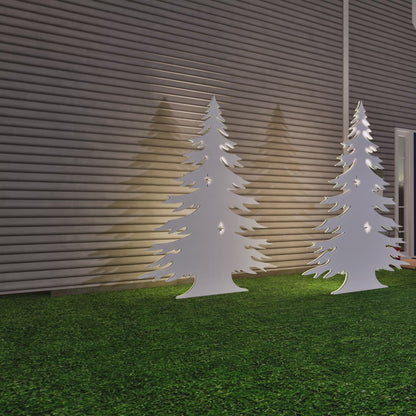 5ft Christmas Tree Silhouette Template (PDF)