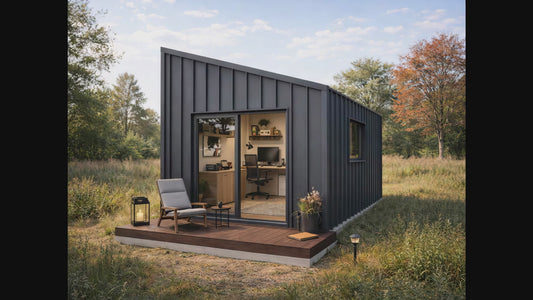 12x16 Tiny Office Plan