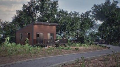 20x16 Cottage House Plan