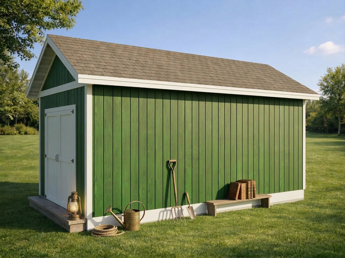 10x20 Garden Shed Plan