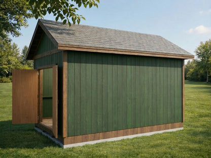 10x16 Garden Shed Plan