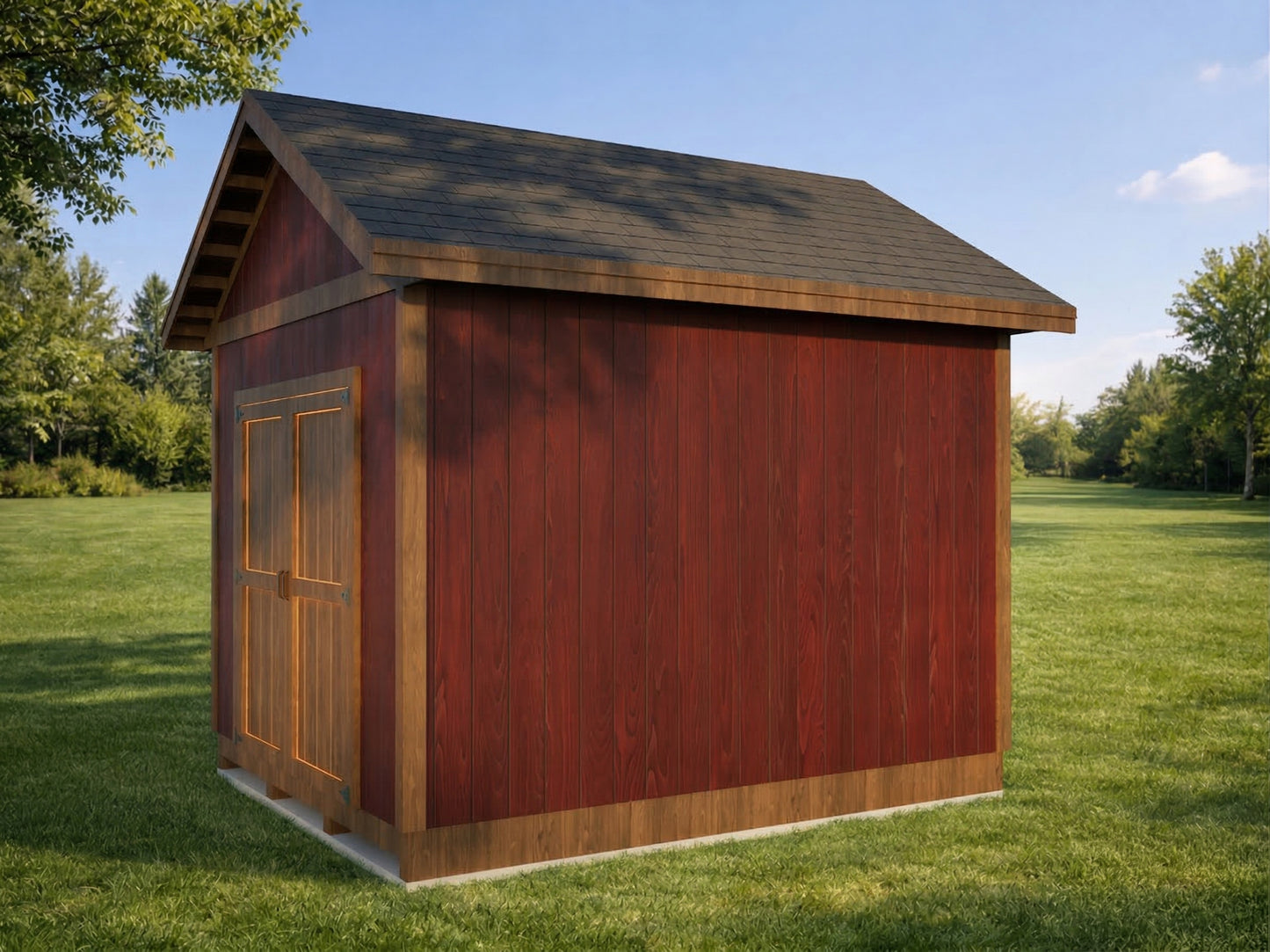 10x12 Garden Shed Plan