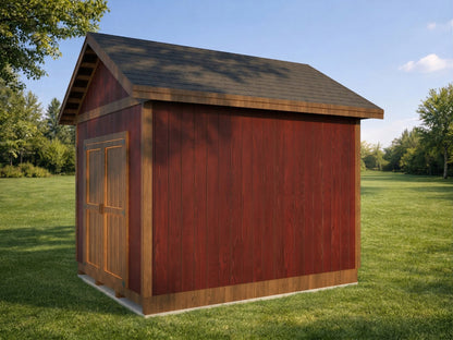 10x12 Garden Shed Plan