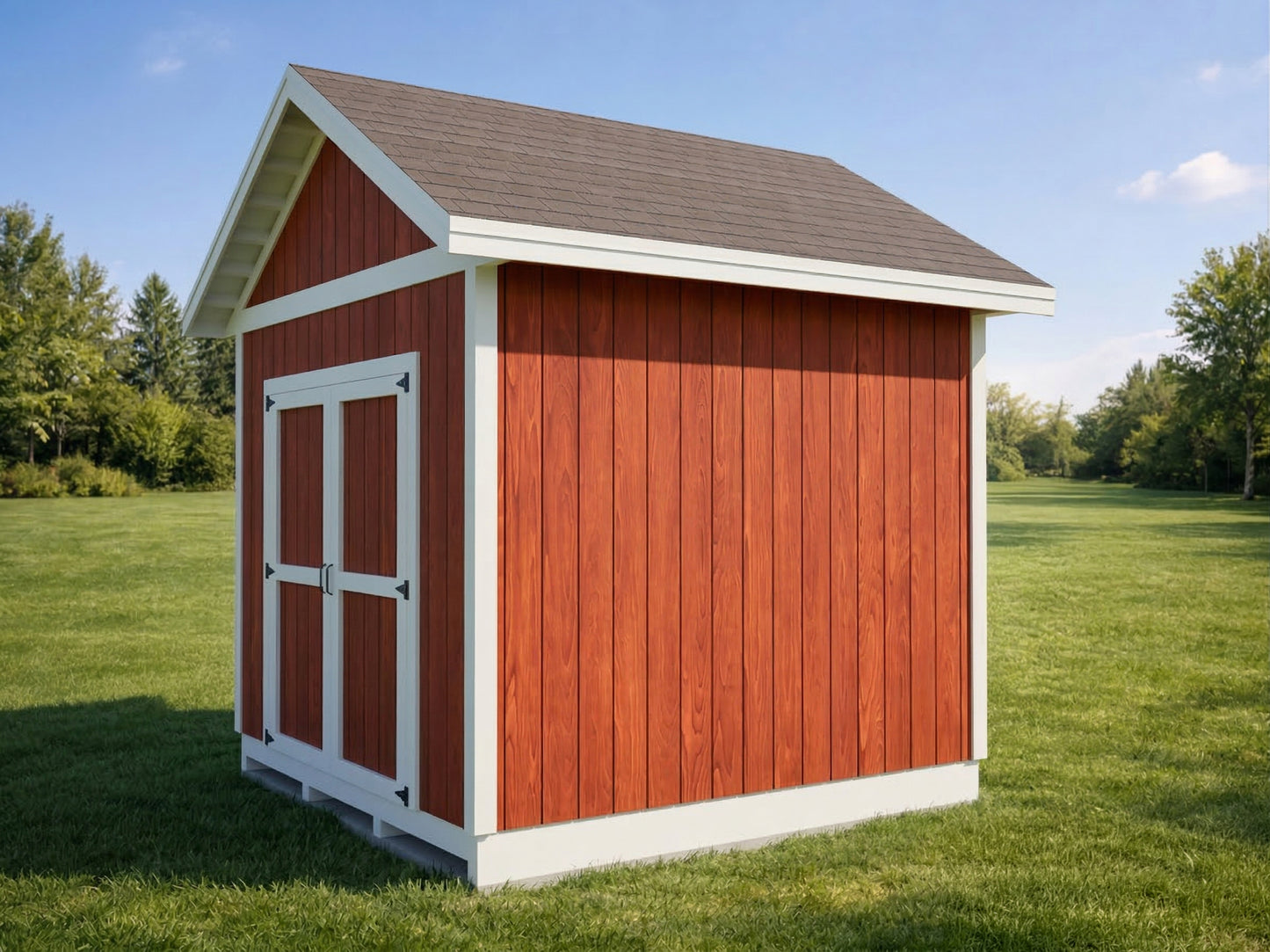 10x10 Garden Shed Plan