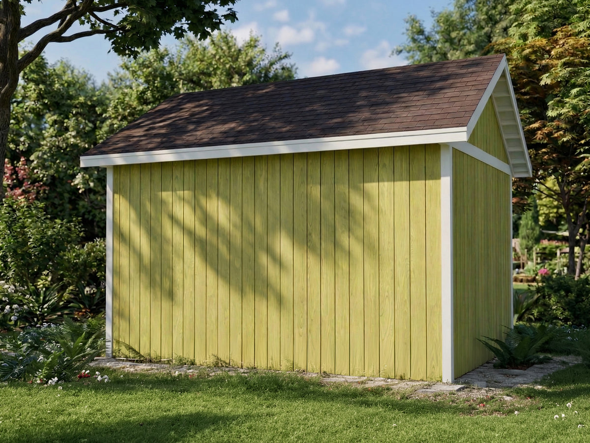 16x12 She Shed Plans | Play House Plan