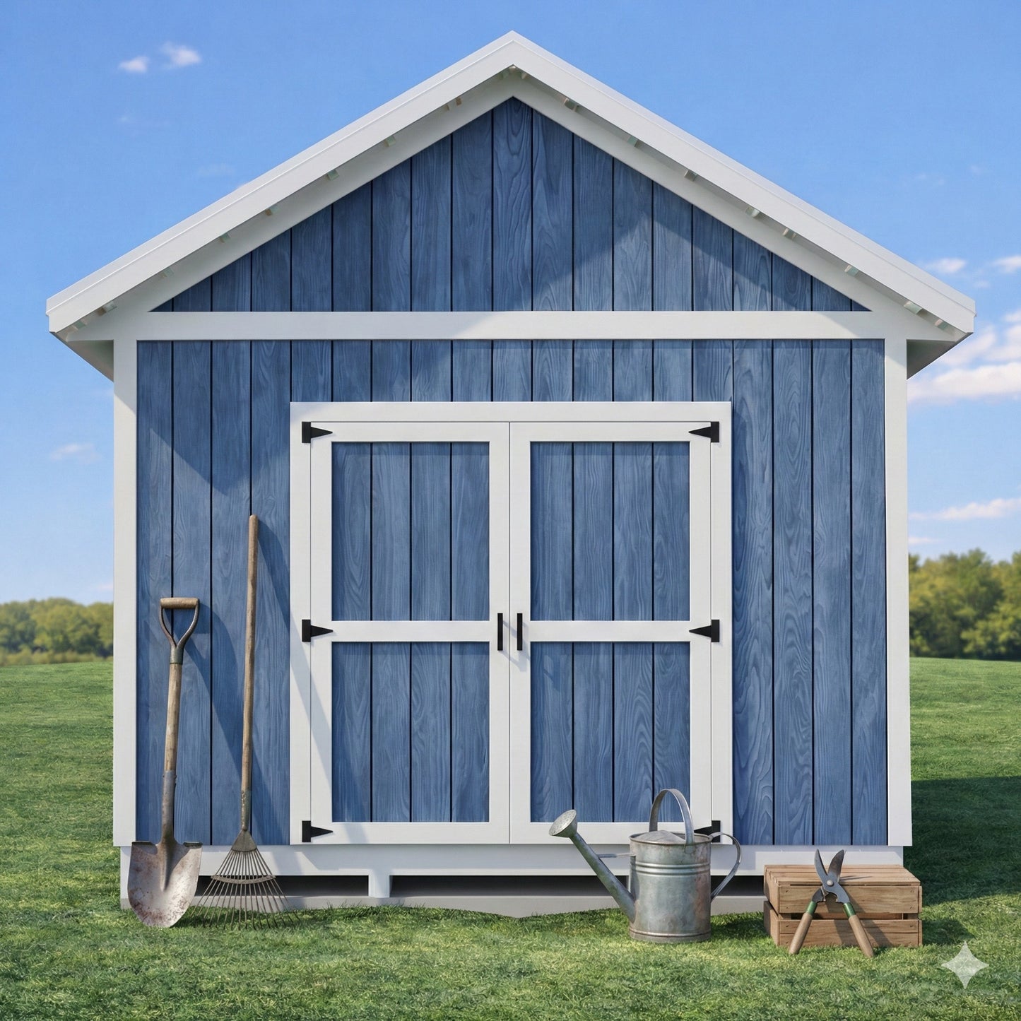 12x16 Garden Shed Plan