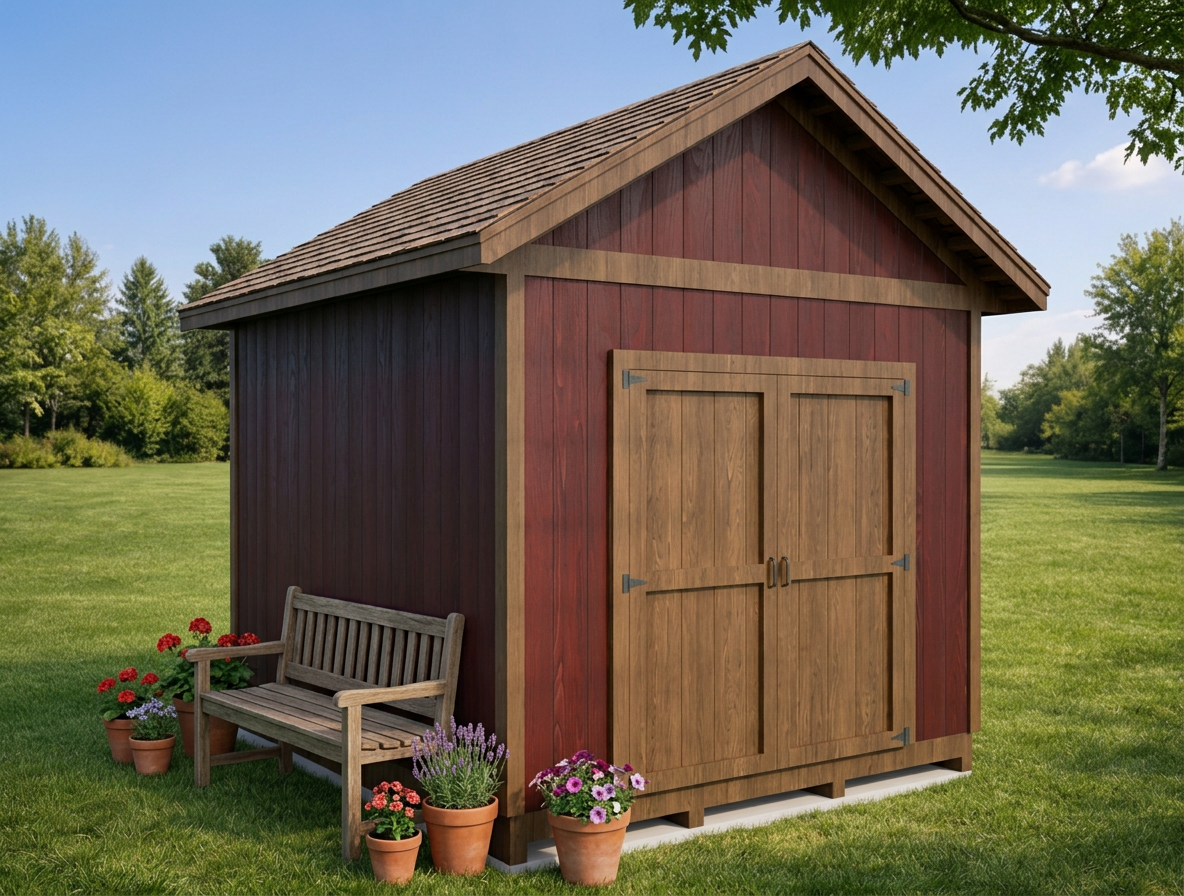 10x12 Garden Shed Plan