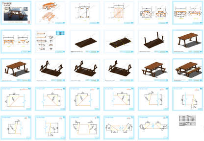 6' Picnic Table Plan