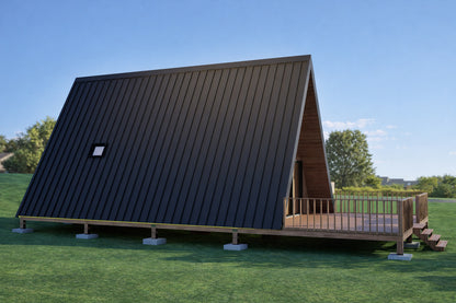 20x28 A Frame Cabin Plan